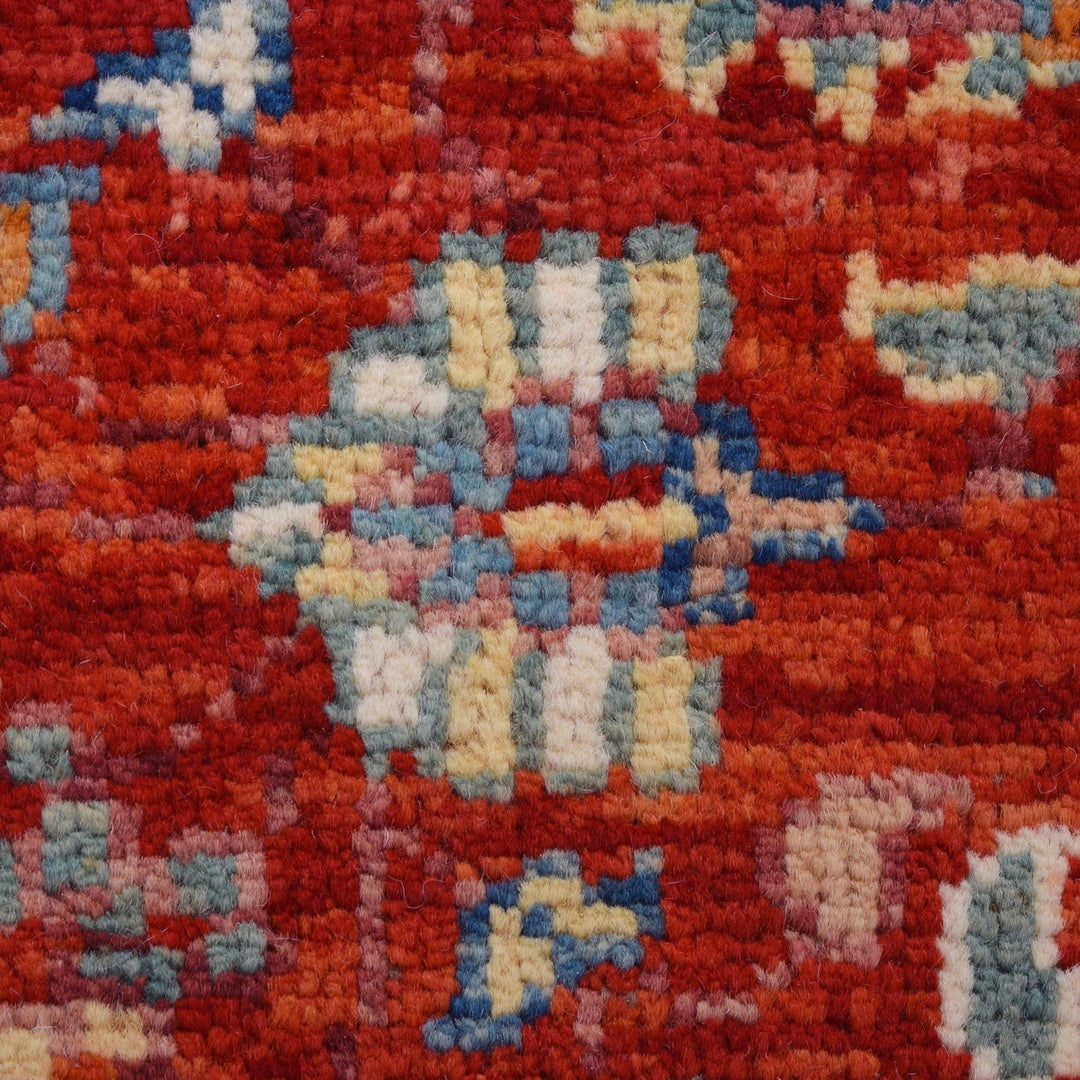 Handmade Persian Design Heriz Carpet 6' 8" x 9' 7" - No. AL51898