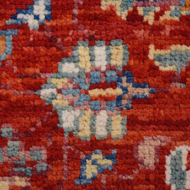 Handmade Persian Design Heriz Carpet 6' 8" x 9' 7" - No. AL51898