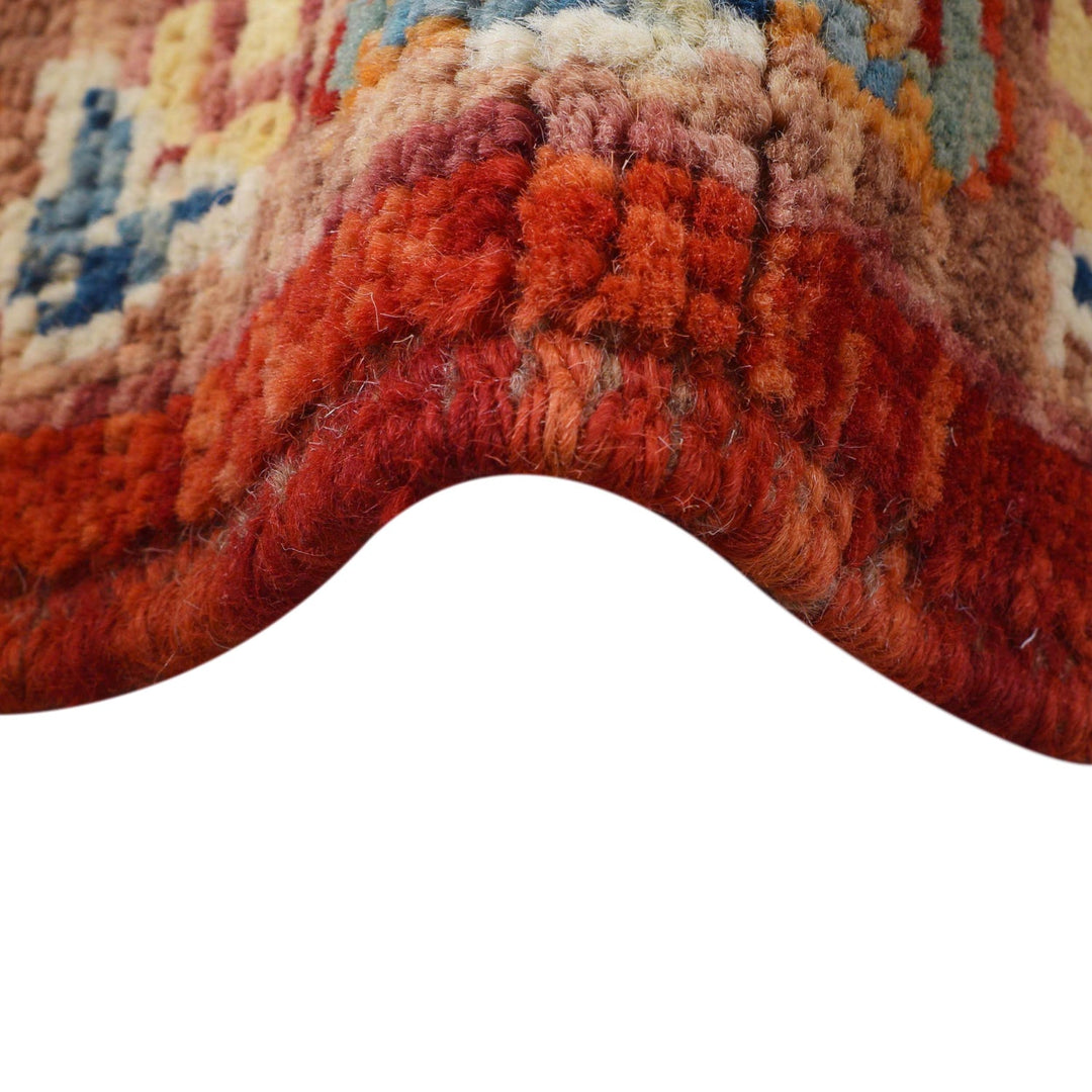 Handmade Persian Design Heriz Carpet 6' 8" x 9' 7" - No. AL51898