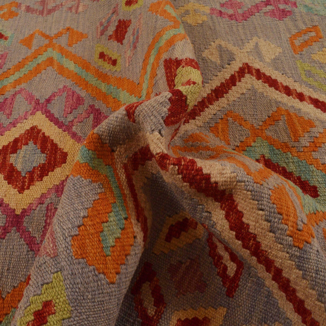 Hand Knotted Flatweave Kilim 2' 8" x 3' 11" - No. AL64540