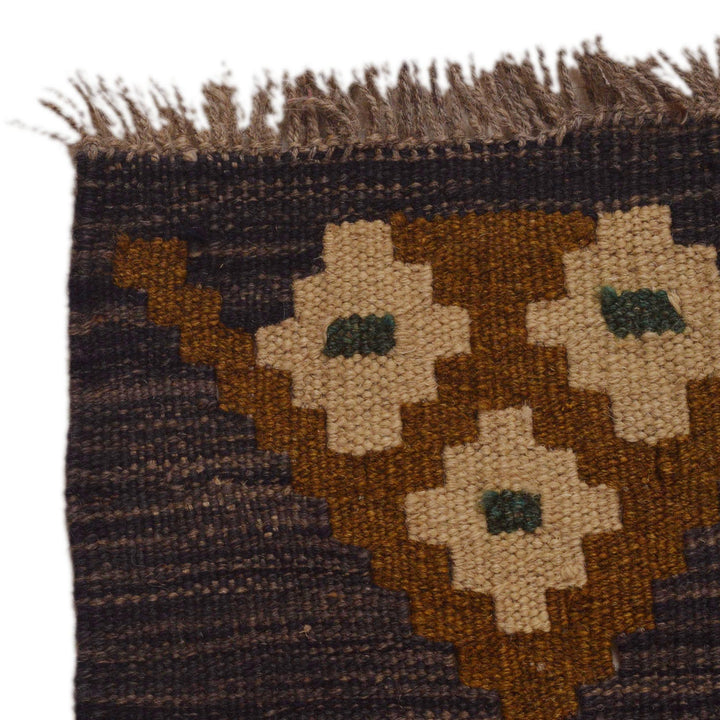 Hand Knotted Flatweave Kilim Runner 2' 9" x 9' 9" - No. AL70995