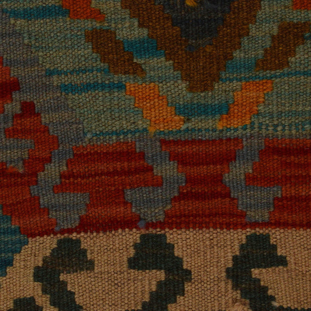 Handmade Afghan Vegetable Kilim Runner 2' 9" x 9' 8" - No. AL71691