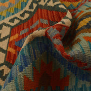 Handmade Afghan Vegetable Kilim Runner 2' 9" x 9' 8" - No. AL71691