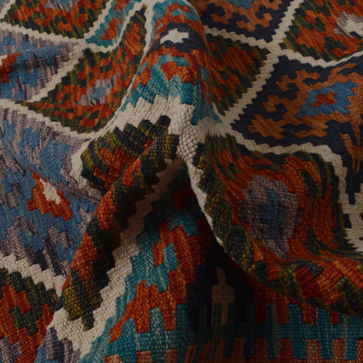 Handmade Afghan Vegetable Kilim 5' 9" x 7' 10" - No. AL45175