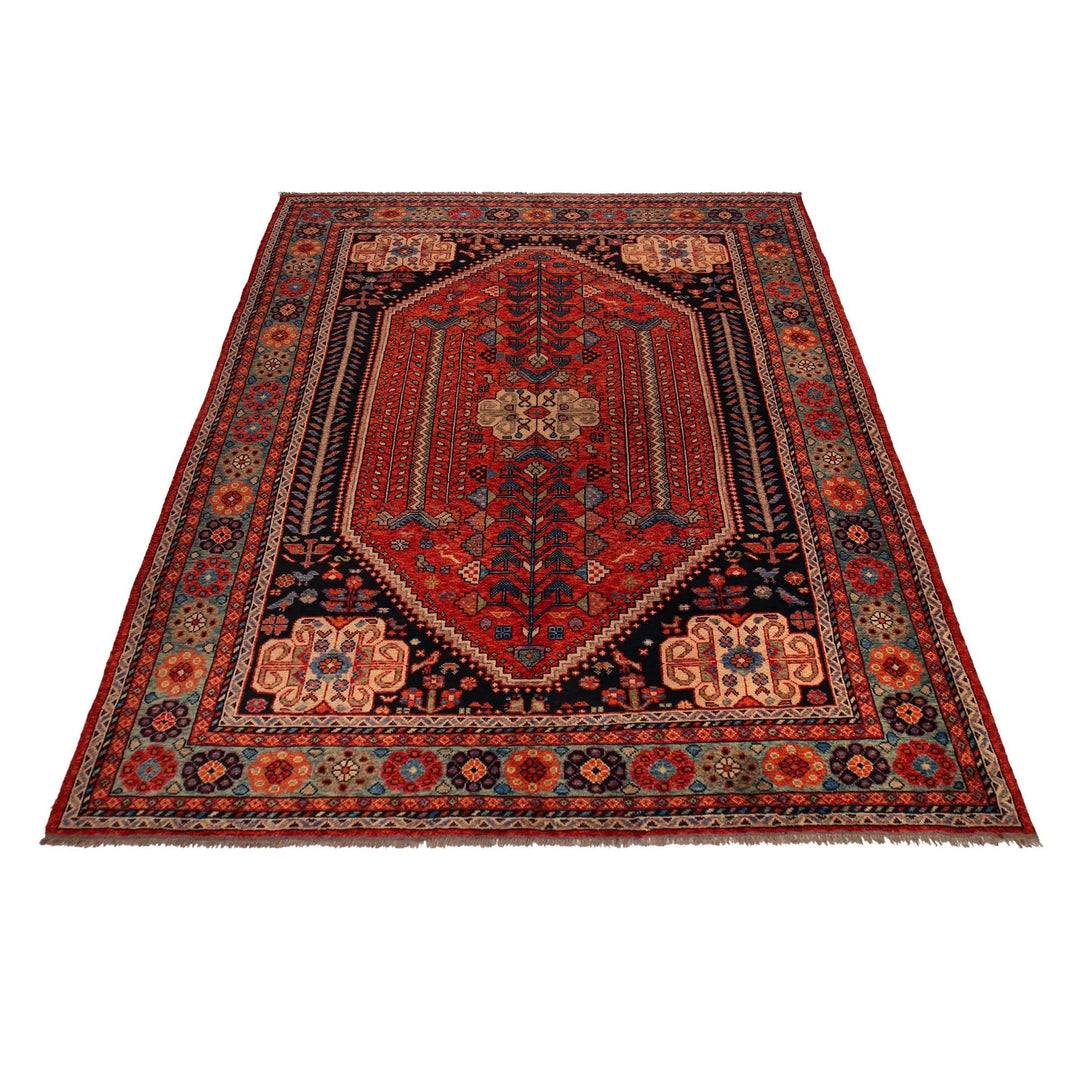Shirazi Hand Knotted Carpet 8' 3" x 11' 2" - No. AL35674