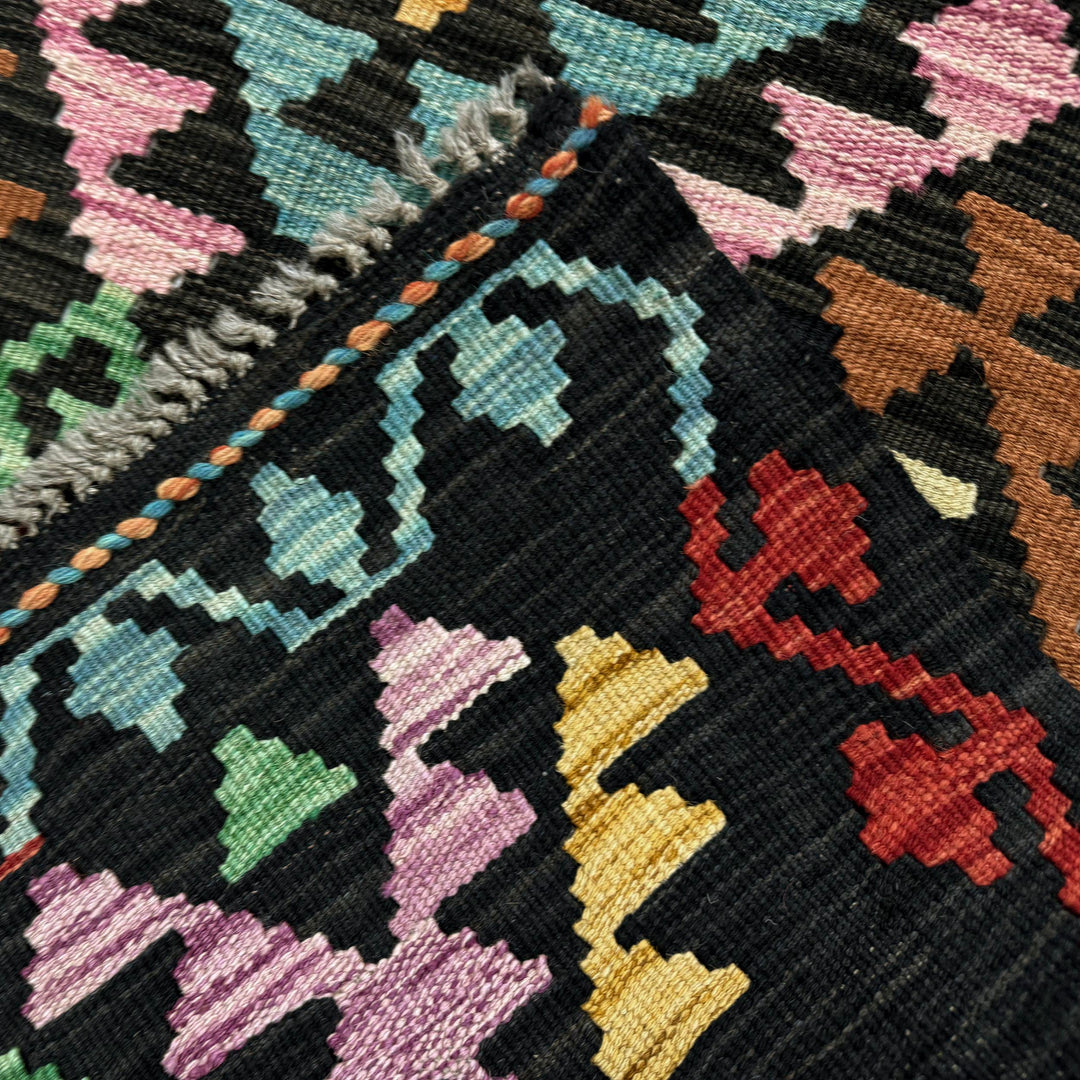 Long Chobi Kilim Runner 2' 8" x 9' 9" - No. AL766548