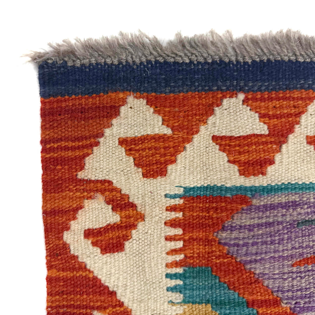Hand Knotted Flatweave Kilim 3' 2" x 4' 11" - No. AL608025