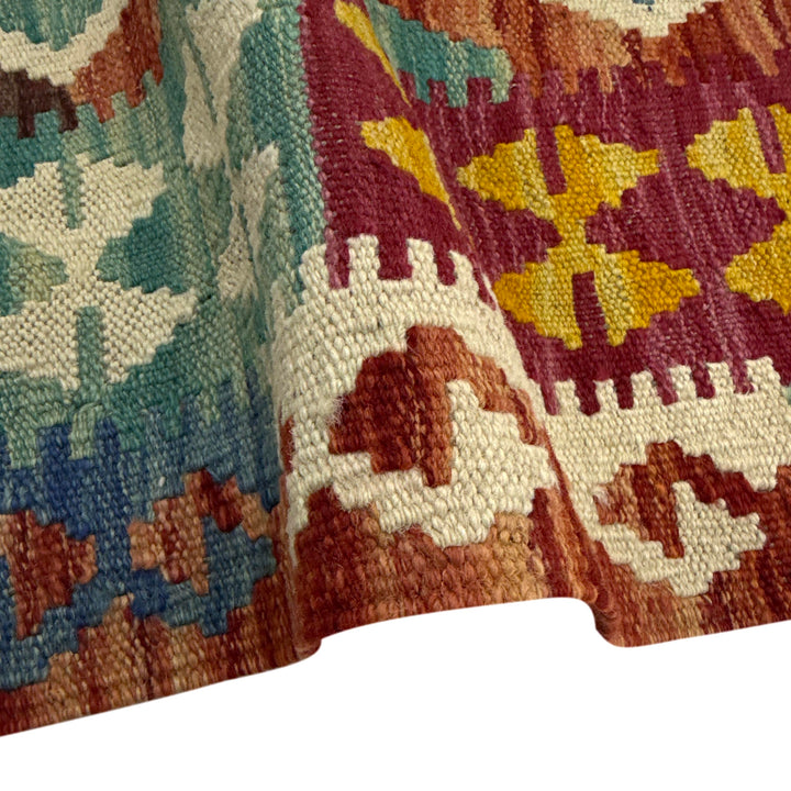 Small Size Chobi Kilim 4' 2" x 5' 9" - No. AL423342