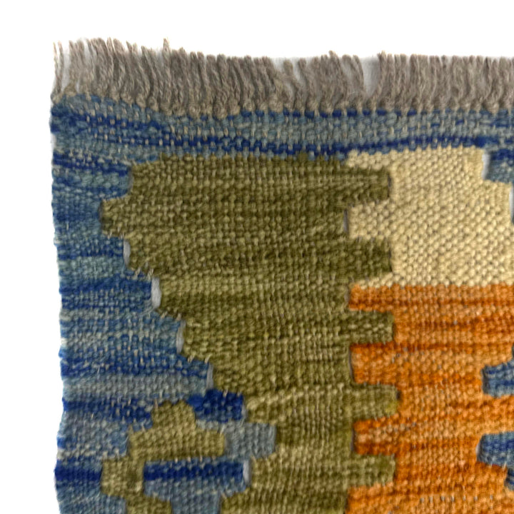 Handmade Turkish Design Wool Kilim 6' 1" x 8' 0" - No. AL433321
