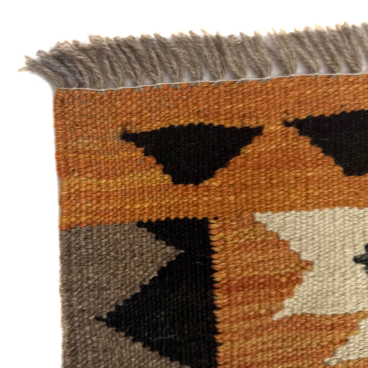 Hand Knotted Afghan Style Kilim 2' 7" x 4' 0" - No. AL668365