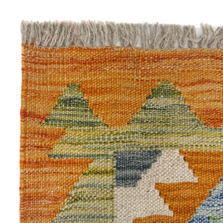 Handmade Turkish Design Wool Kilim 2' 6" x 4' 1" - No. AL148231