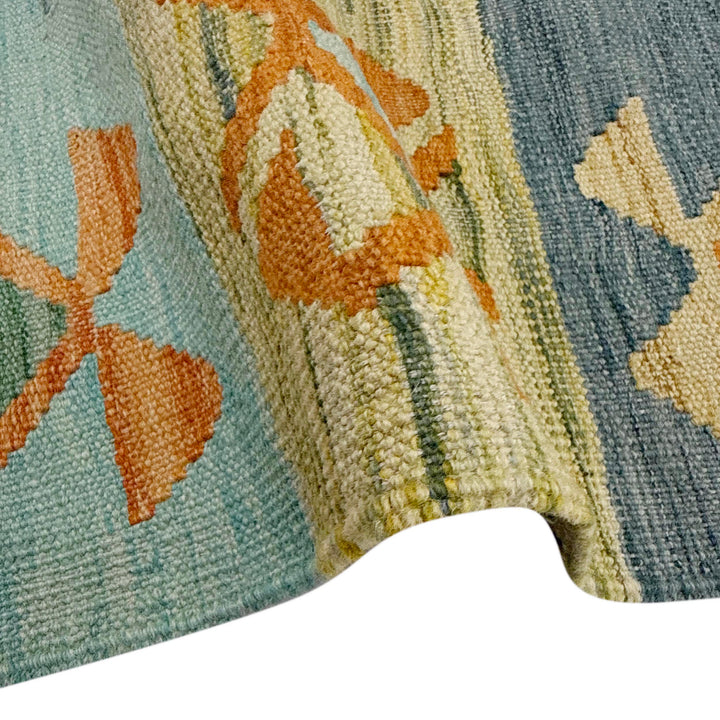 Small Size Chobi Kilim 2' 7" x 3' 11" - No. AL575644