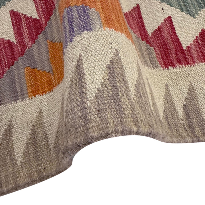 Handmade Afghan Vegetable Kilim 2' 9" x 4' 0" - No. AL328444