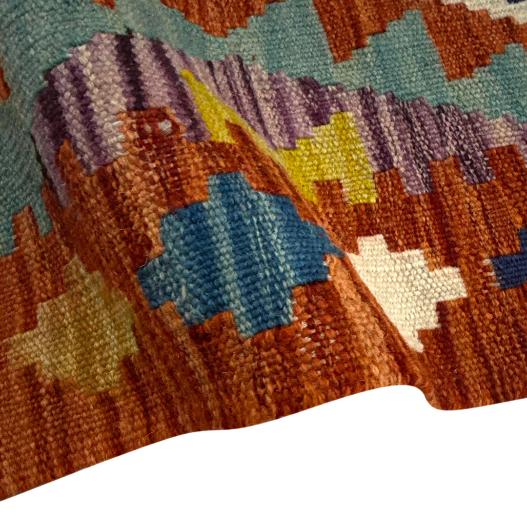 Hand Made Afghan Kilim 2' 1" x 4' 1" - No. AL729900