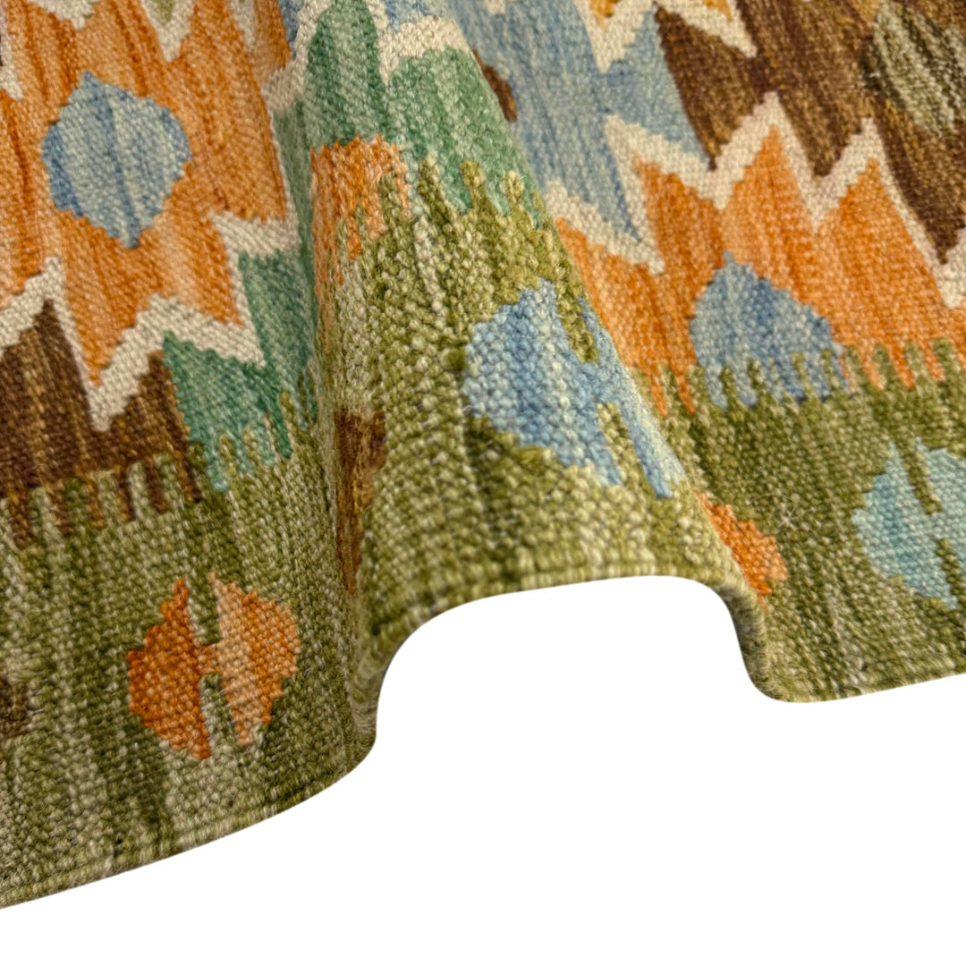 Hand Woven Wool Kelim 2' 8" x 4' 3" - No. AL931025