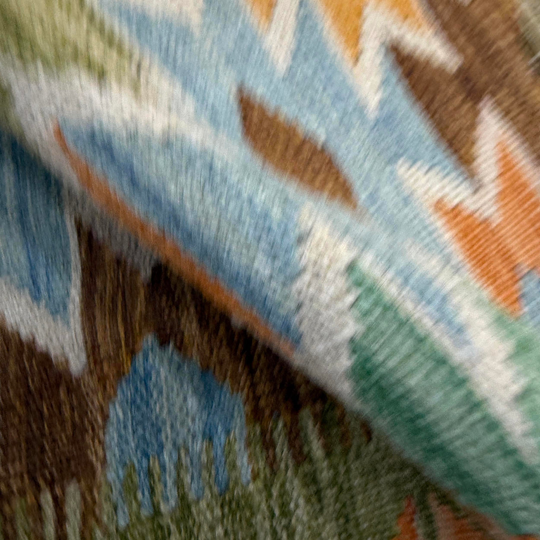 Hand Woven Wool Kelim 2' 8" x 4' 3" - No. AL931025