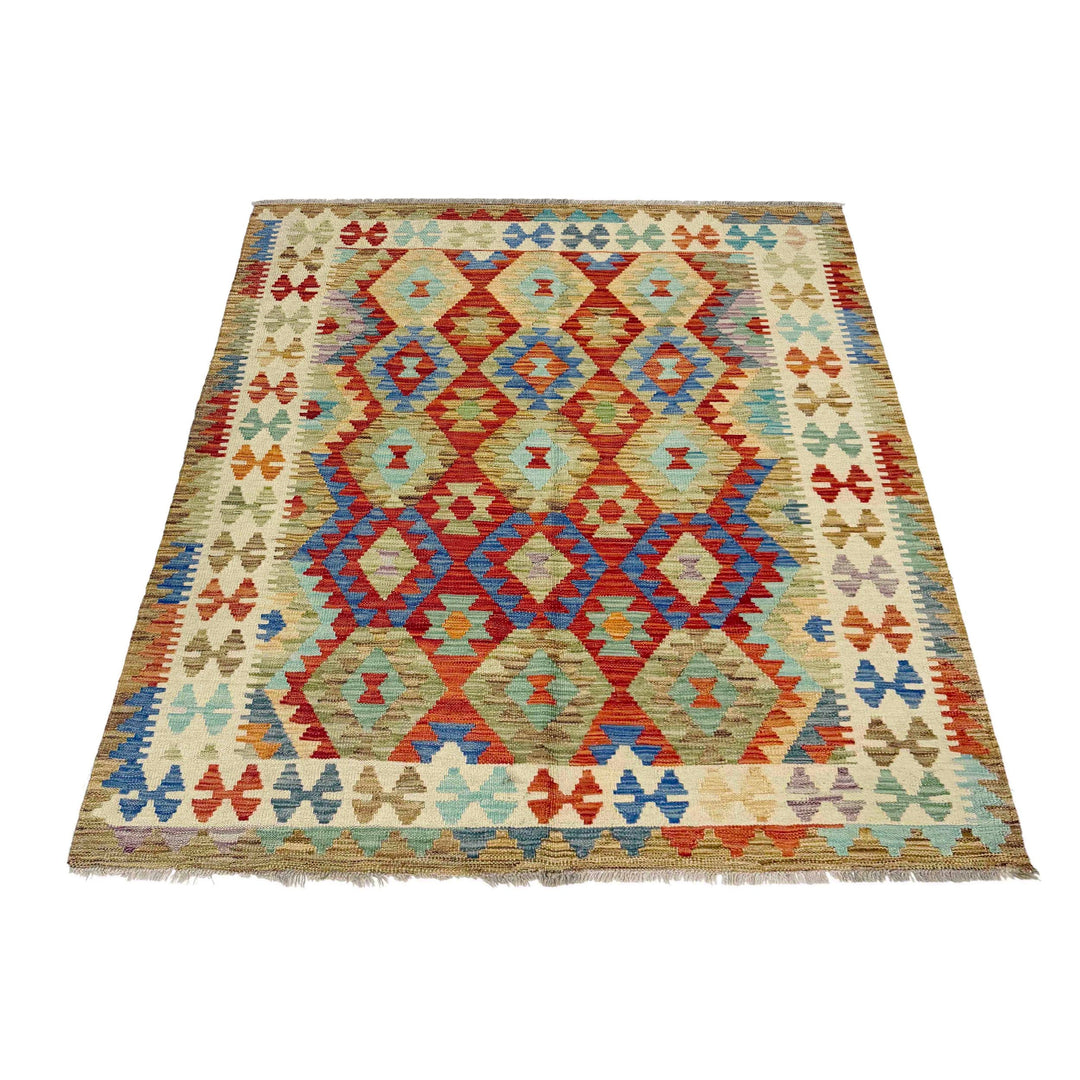 Medium Size Chobi Kilim 4' 11" x 6' 3" - No. AL324772