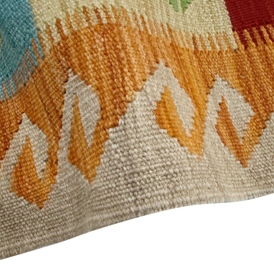 Handmade Vegetable Kilim 5' 0" x 6' 5" - No. AL975901