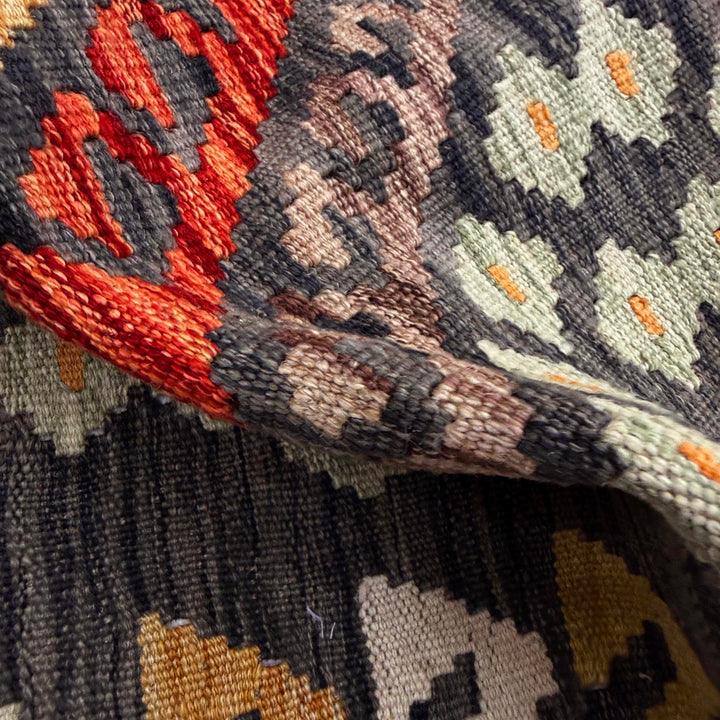 Hand Knotted Flatweave Kilim Runner 2' 7" x 9' 9" - No. AL282720