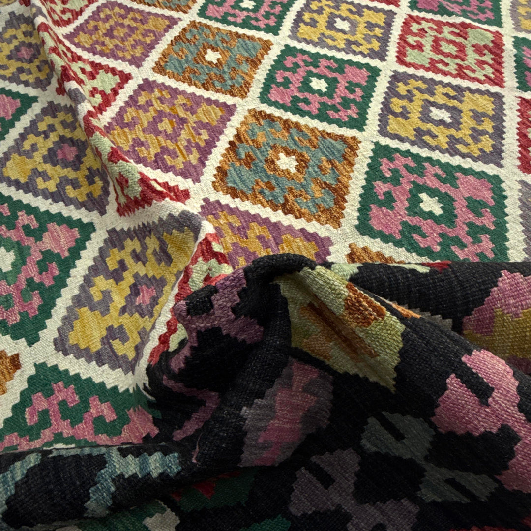 Hand Made Afghan Kilim 9' 7" x 16' 4" - No. AL696986