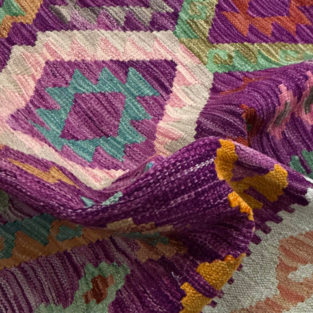Large Size Chobi Kilim 8' 9" x 10' 2" - No. AL577261