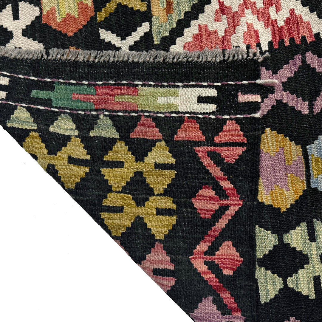 Multi Color ful Flat-Weave Wool Kilim 9' 9" x 16' 2" - No. AL711397
