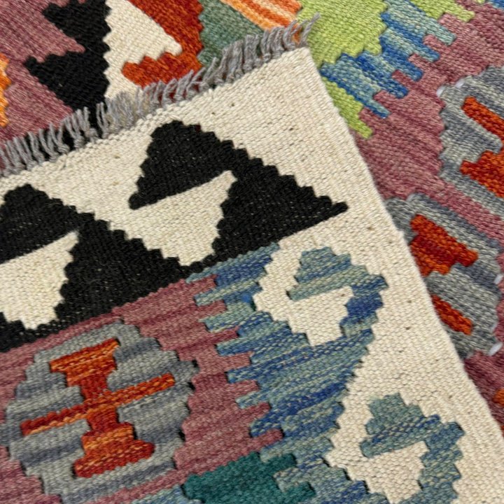 Handmade Vegetable Kilim 3' 3" x 5' 0" - No. AL718011
