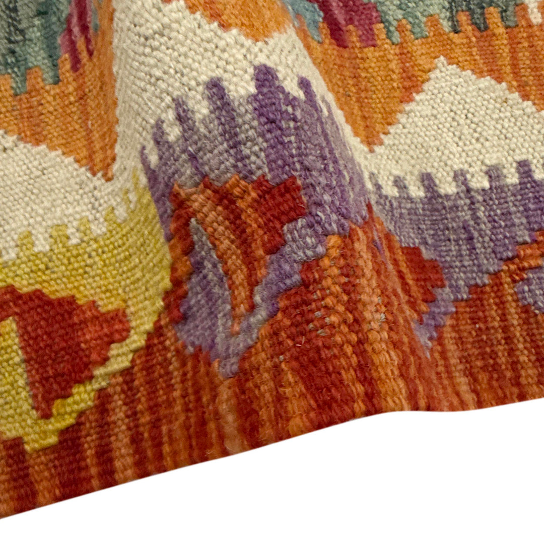 Hand Made Afghan Kilim 2' 9" x 4' 1" - No. AL986762