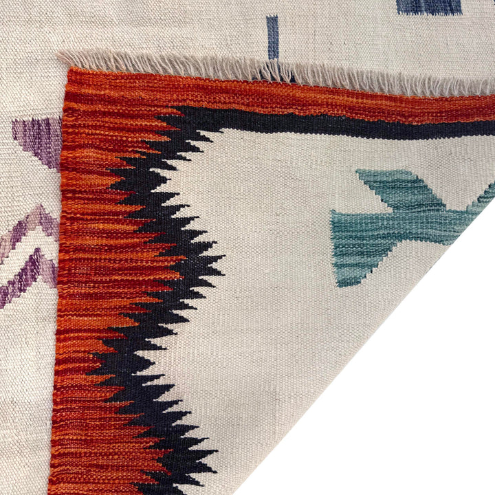 Hand Made Embroidery Kilim 8' 8" x 12' 2" - No. AL653812