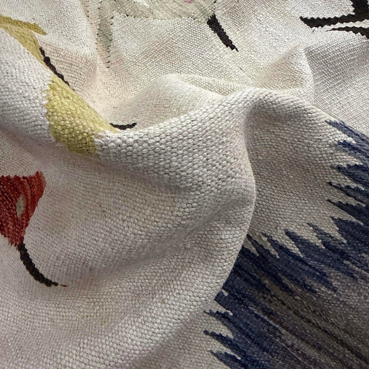 Pakistani Embroidery Kilim 8' 8" x 11' 10" - No. AL746654