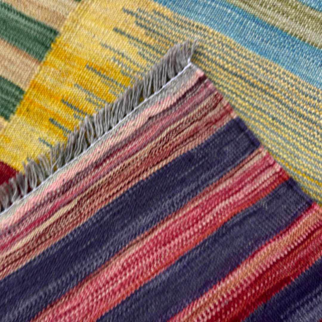 Medium Size Chobi Kilim 4' 9" x 6' 6" - No. AL200001