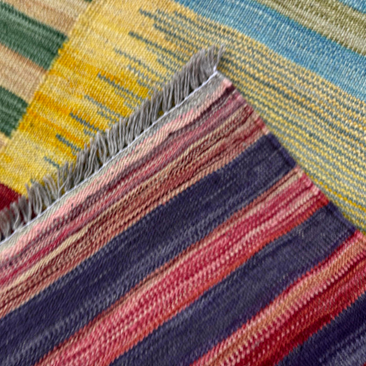 Medium Size Chobi Kilim 4' 9" x 6' 6" - No. AL200001