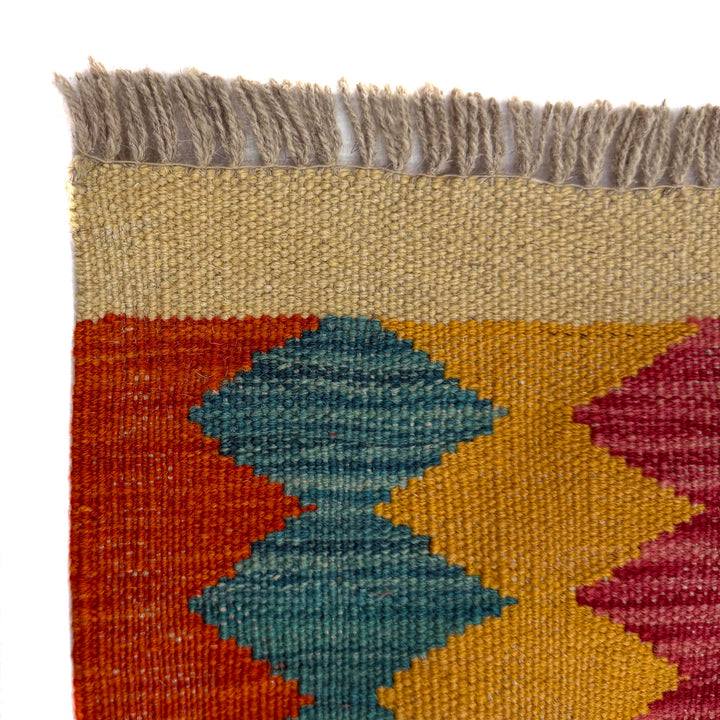 Small Size Chobi Kilim 4' 1" x 5' 10" - No. AL666832