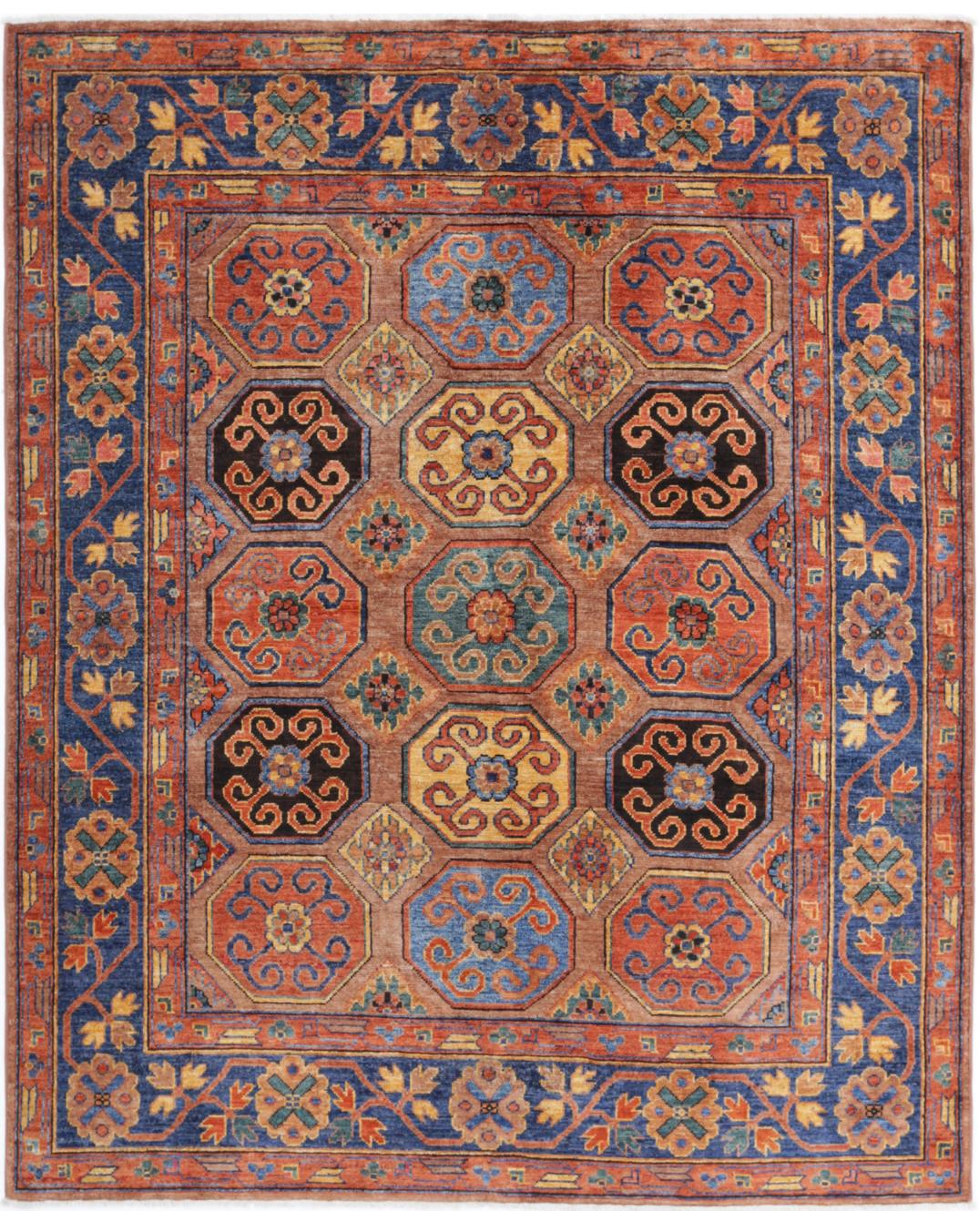 Humna 5’ 9″ x 7’ 2″ - No. AV29708 - ALRUG Rug Store