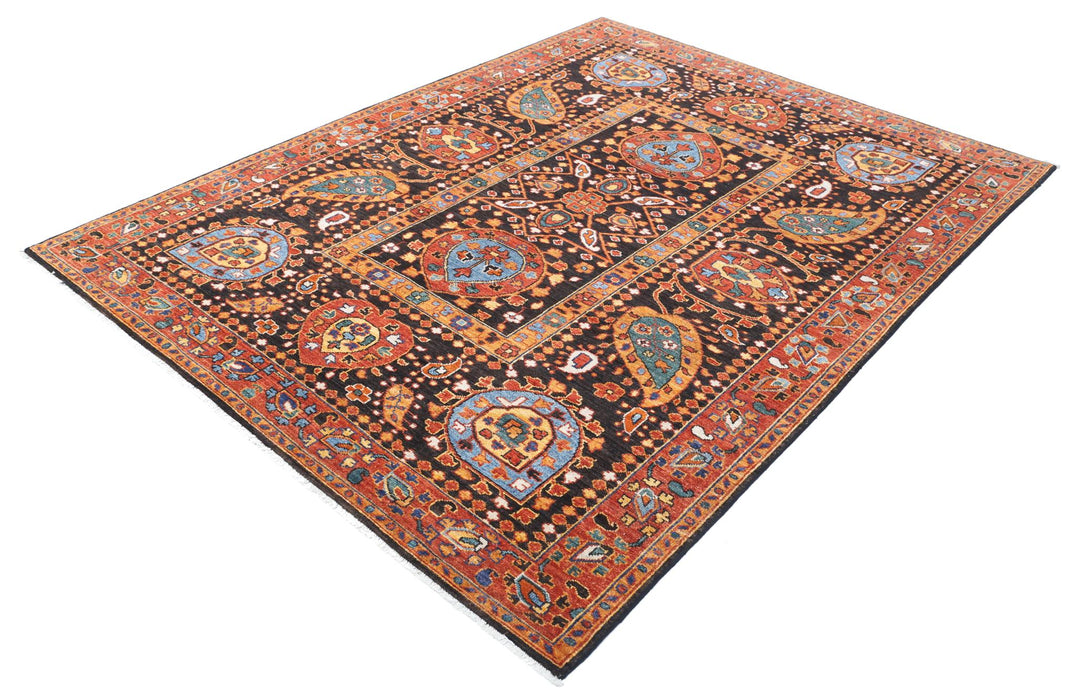Humna 6’ 0″ x 7’ 10” - No. AV24640 - ALRUG Rug Store