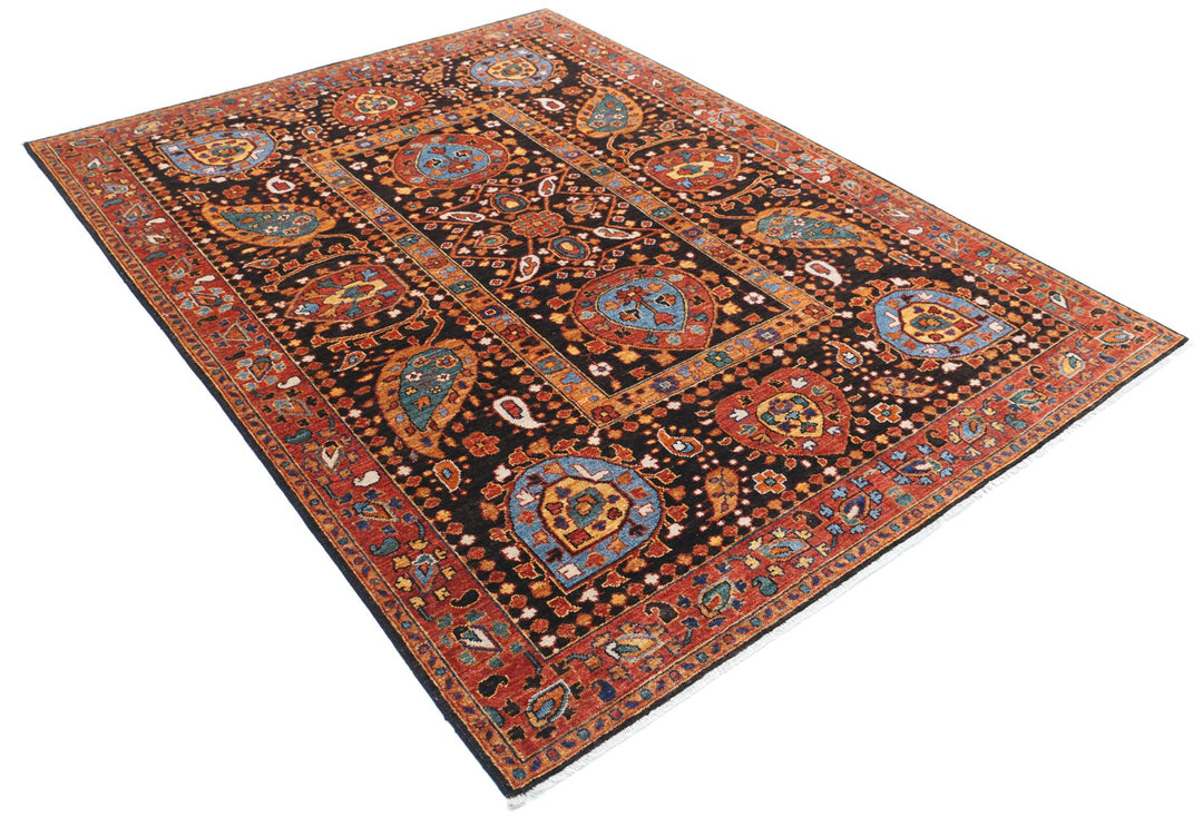 Humna 6’ 0″ x 7’ 10” - No. AV24640 - ALRUG Rug Store