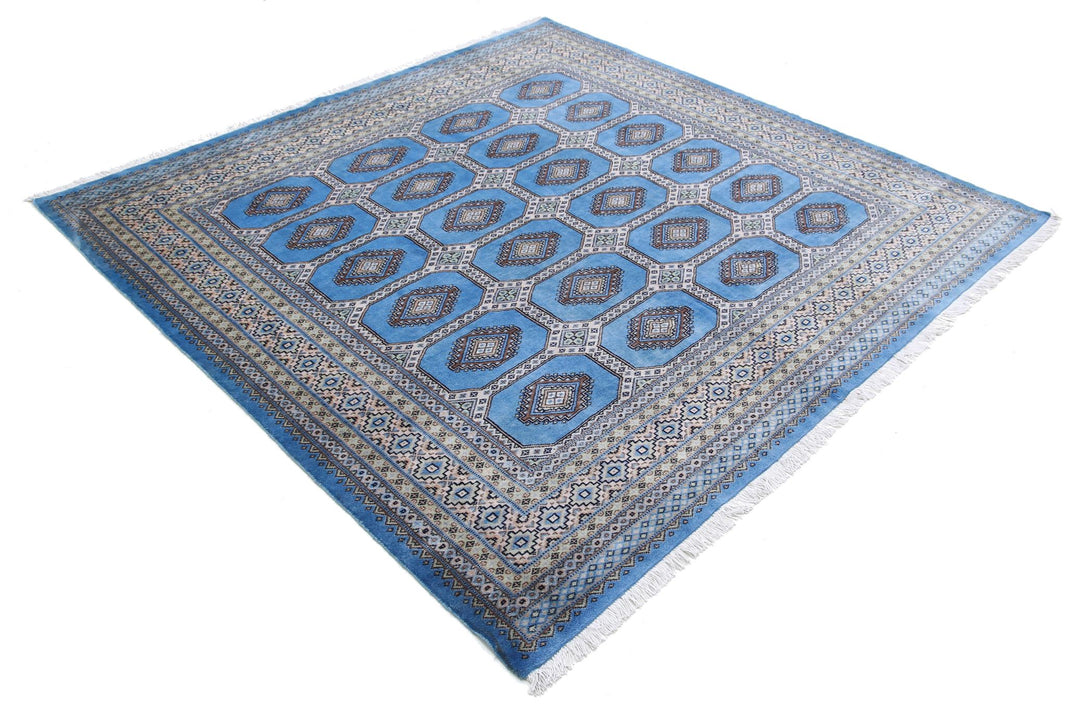 Bokhara 6’ 7″ x 6’ 5″ - No. AV59171 - ALRUG Rug Store