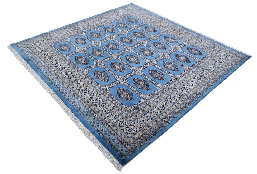 Bokhara 6’ 7″ x 6’ 5″ - No. AV59171 - ALRUG Rug Store