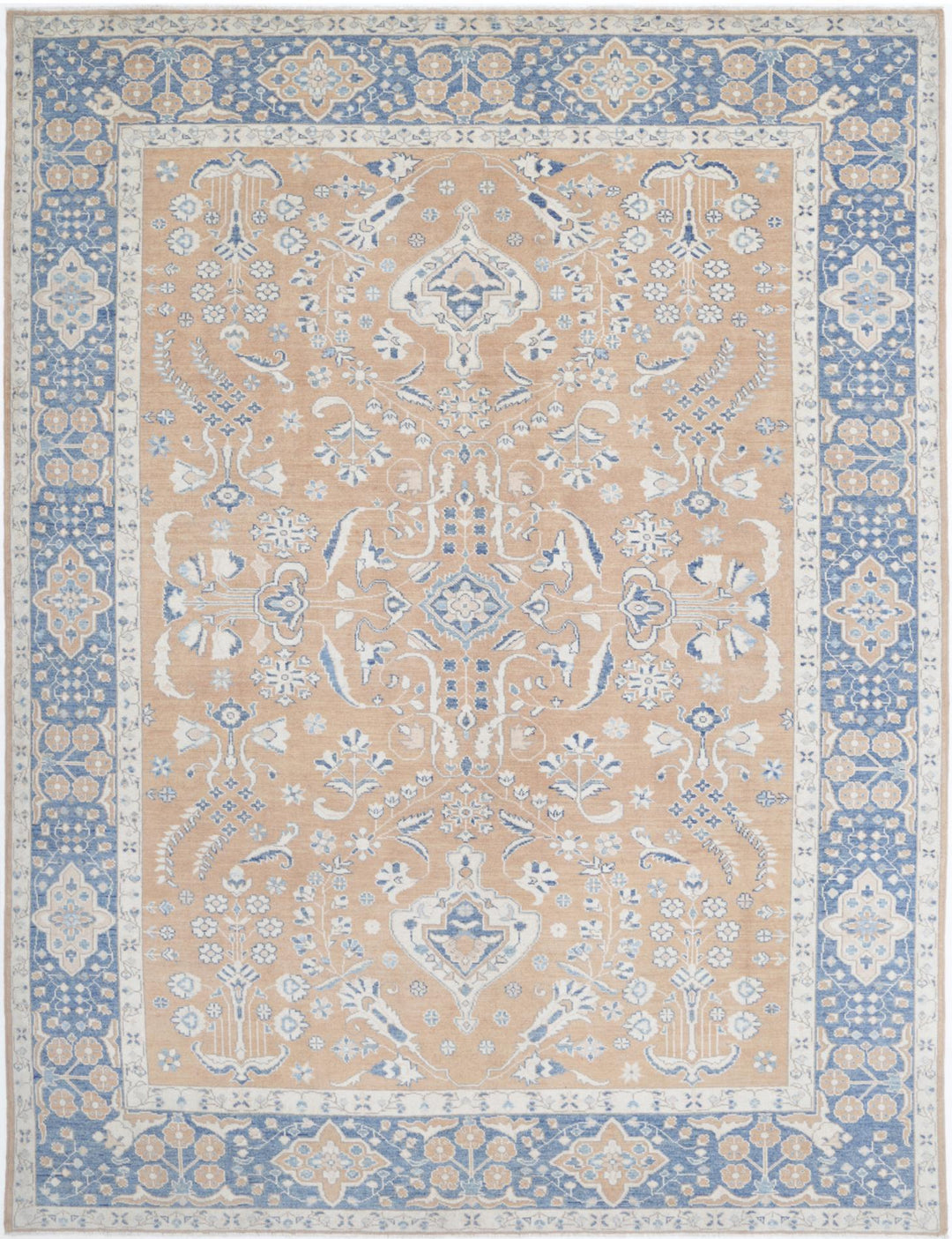 Oushak 9’ 2″ x 12’ 3″ - No. AV88646 - ALRUG Rug Store