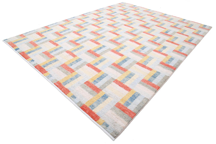 Moroccan 9’ 1″ x 12’ 2″ - No. AV59482 - ALRUG Rug Store