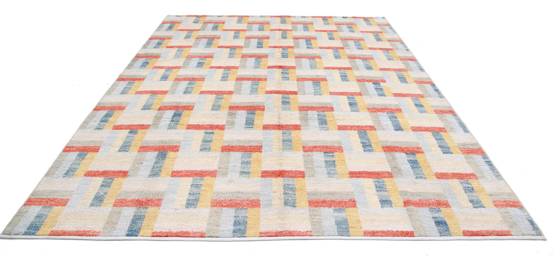 Moroccan 9’ 1″ x 12’ 2″ - No. AV59482 - ALRUG Rug Store