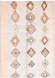 Moroccan 4’ 2″ x 5’ 9″ - No. AV88942 - ALRUG Rug Store