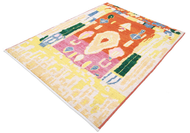 Moroccan 5’ 3″ x 6’ 11” - No. AV26092 - ALRUG Rug Store