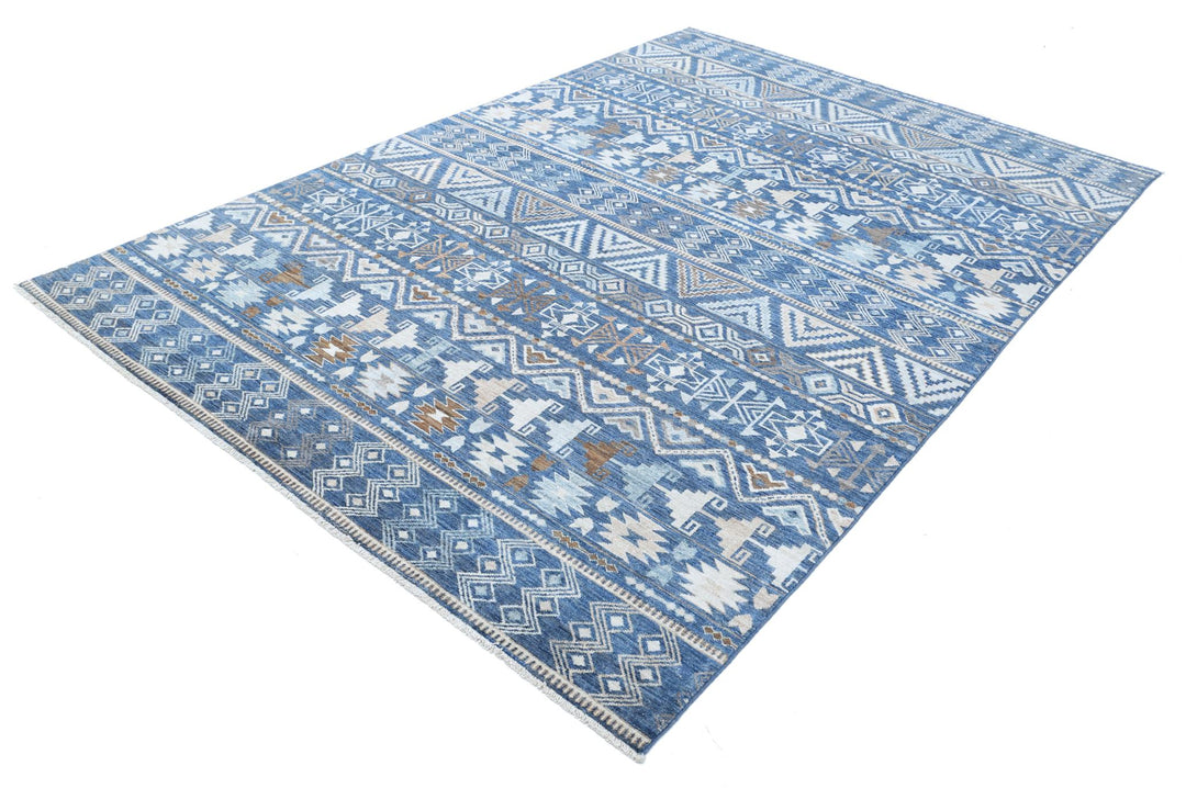 Ziegler 6’ 9″ x 8’ 5″ - No. AV33908 - ALRUG Rug Store