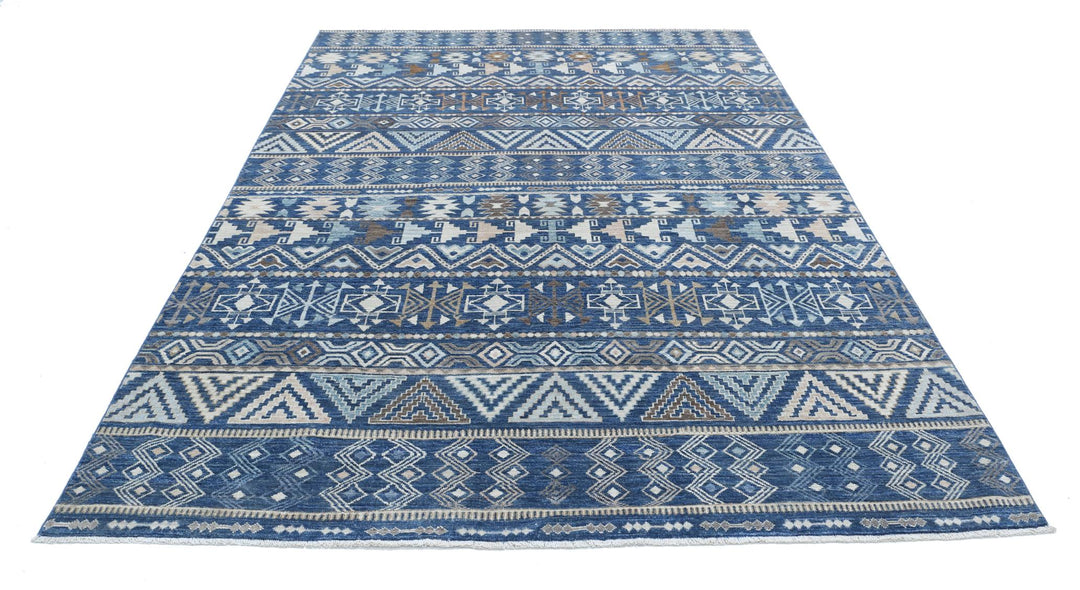 Ziegler 6’ 9″ x 8’ 5″ - No. AV33908 - ALRUG Rug Store