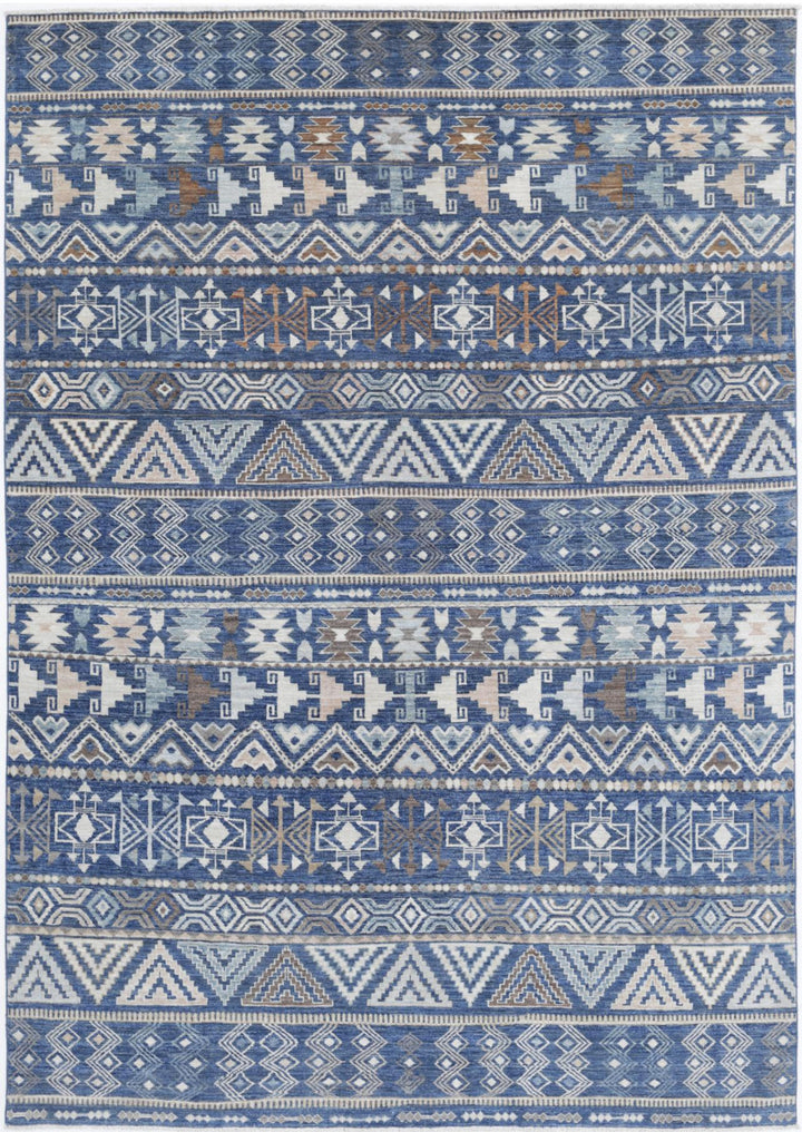 Ziegler 6’ 9″ x 8’ 5″ - No. AV33908 - ALRUG Rug Store