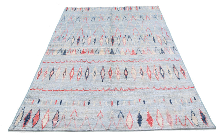 Moroccan 2’ 11” x 5’ 0″ - No. AV66803 - ALRUG Rug Store