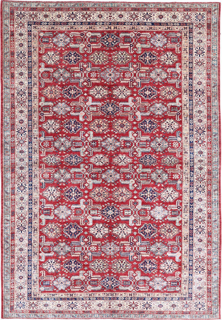 Kazak 6’ 7″ x 9’ 5″ - No. AV65365 - ALRUG Rug Store