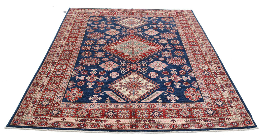 Kazak 6’ 2″ x 7’ 6″ - No. AV56867 - ALRUG Rug Store