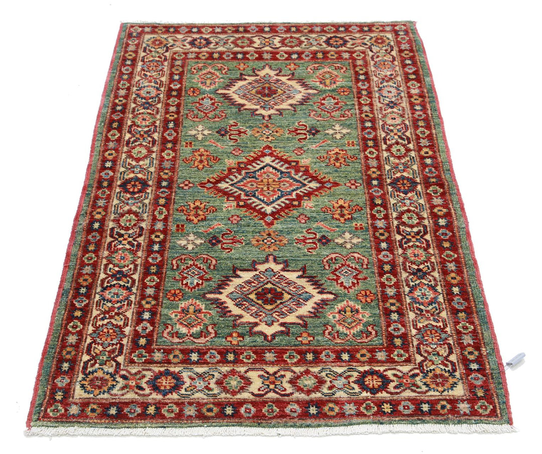 Kazak 2’ 8″ x 4’ 3″ - No. AV41223 - ALRUG Rug Store